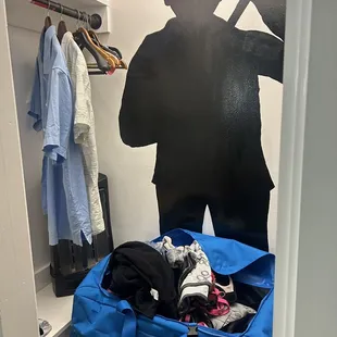 The axeman in the closet