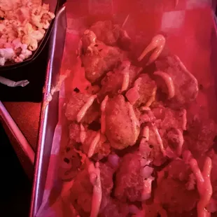 Bang Bang Cauliflower Kabobs