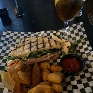 Grilled Turkey Sandwich