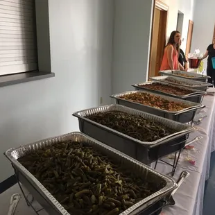 We also offer full service catering!