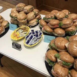 We also offer full service catering!