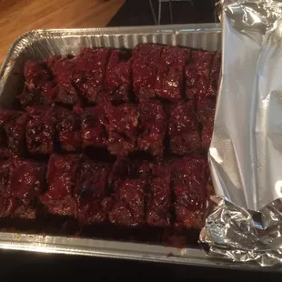 Not just haute dogs, we also cater. Here's our meatloaf.