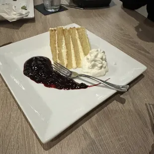 5 layer lemon cake. Was delicious.