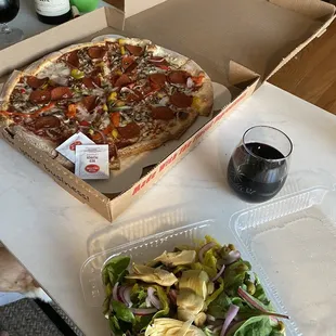 The &quot;New&quot; New York Pizza &amp; Vegan Antipasto Salad