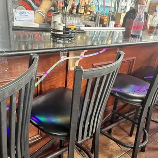 The bar,