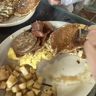 Big Man's Special Breakfast