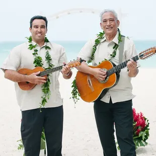 The Father &amp; Son wedding ceremony duo