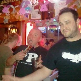 Tomahawk's bartenders hard at work. :)