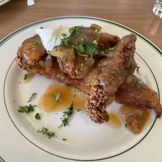 Fried Chicken & Latke Waffle