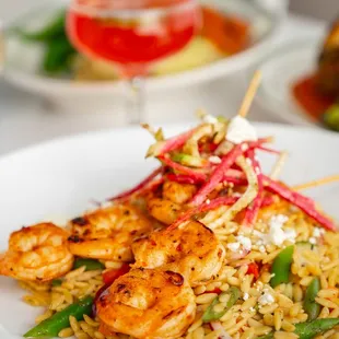 New Menu Item at The Hayden during Dinner: Shrimp + Orzo