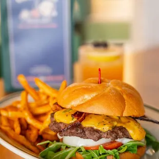 Tuesday Burgers, Bourbon &amp; Bubbles Special from 5pm-9pm. $10.99 Burger+Fries &amp; $5 Jim Beam Bourbon Cocktail or $5 Bubbles