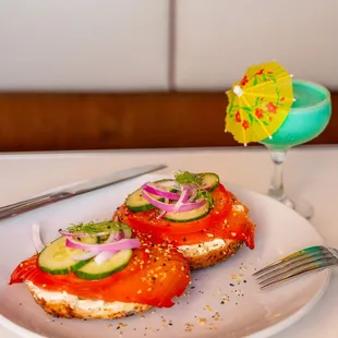 The best bagel &amp; lox in San Antonio. Available for breakfast or brunch at The Hayden in San Antonio, TX