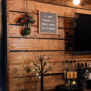 Bar sign