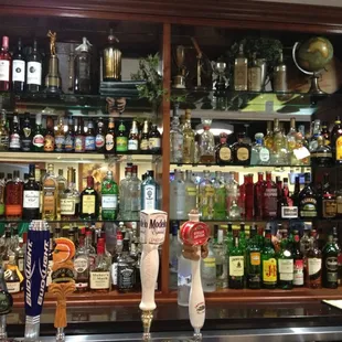 a variety of alcohols