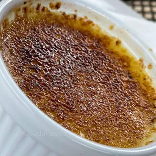 a close up of a dish of food