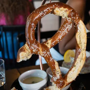 Great pretzel!  The balsamic dip is great