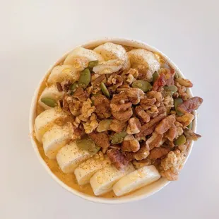 Pumpkin Pie Smoothie Bowl