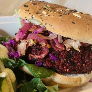burgers, food