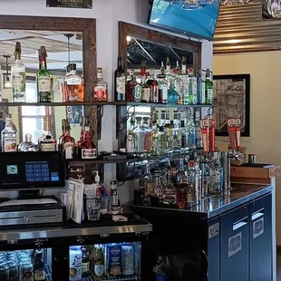 a view of the bar