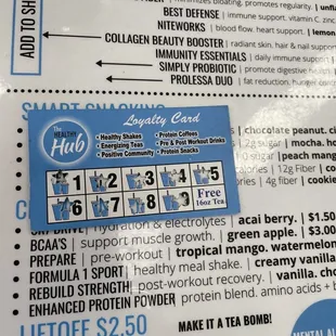 Woohoo! Next tea is  free!