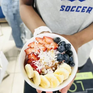 Offering Acai Bowls Summer 2023.
