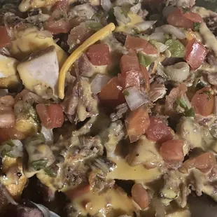 Messy fries