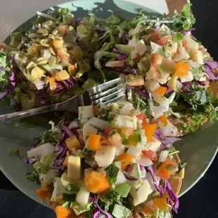 Hearts of Palm ceviche &amp; Bean Tostadas