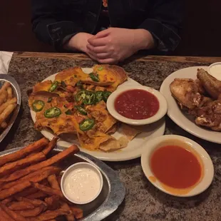 All those fried foods are great!