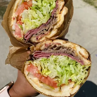 Pastrami and Roast Beef