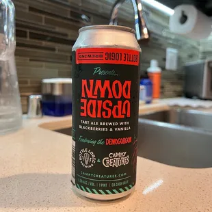 Upside Down Beer
