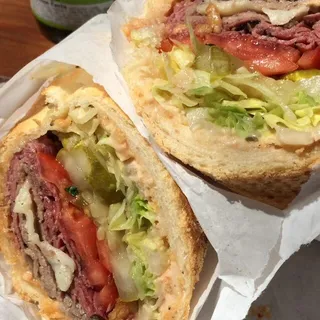 Pastrami and Roast Beef Combo