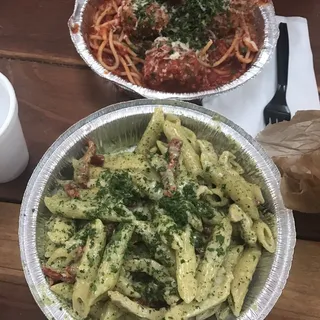 Spaghetti and Meatballs