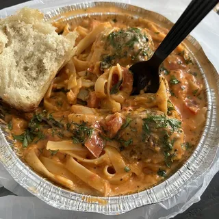 Creamy Pomodoro with Sausage