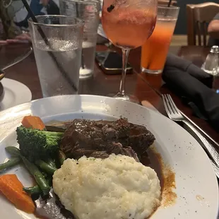 Short rib &amp; sangria