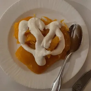 dessert, food