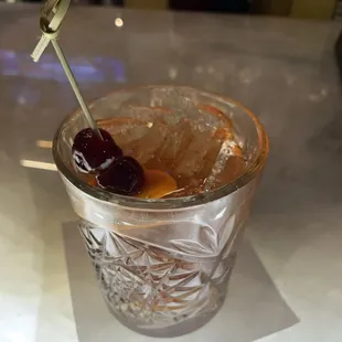 Smoked Old Fashioned