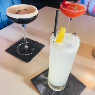 Espresso Martini, The Hemingway, &amp; The Southside of Havana cocktails