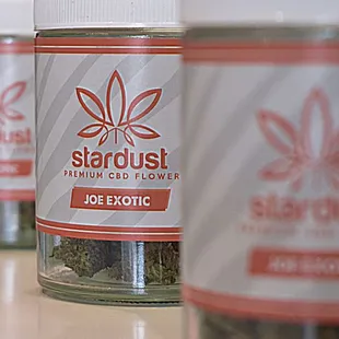 Stardust Joe Exotic CBD Hemp Flower.