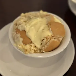 a bowl of food on a plate
