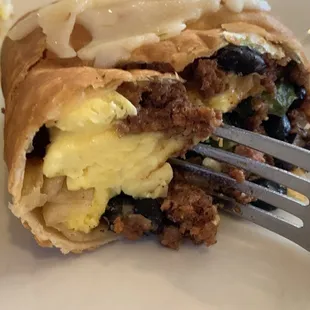 Chorizo Chimichanga