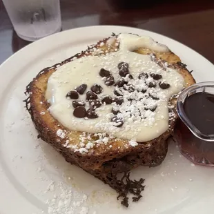 Stuffed French Toast with Chocolate Chips