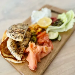 Bag &amp; Lox Charcuterie Board
