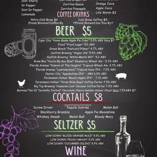 New Menu 6/5