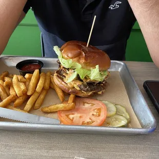 Mason Jar Burger
