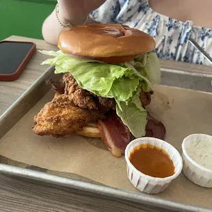 Chicken Bacon Ranch Sandwich
