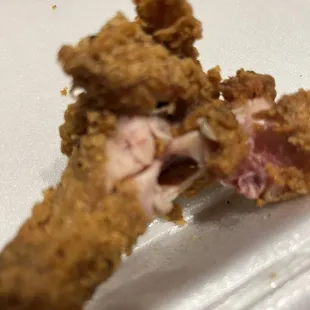 Lemon pepper wings were a bit bloody.