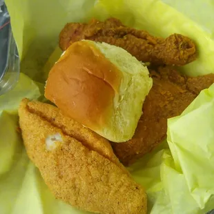 Fish and chicken combo...meh