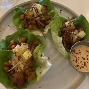 Duck Confit Lettuce Wraps
