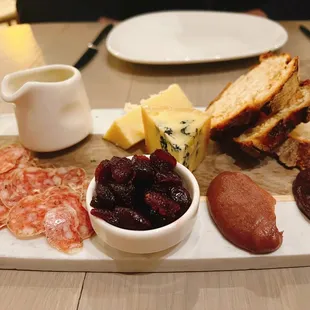 Charcuterie (choice of 3) for an appetizer