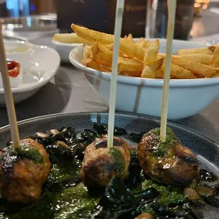 Lamb skewers